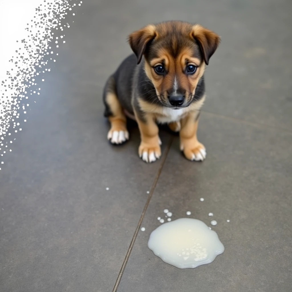 Dog Vomiting White Foam